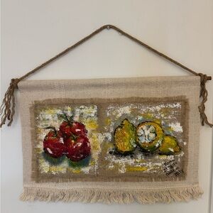 Rustic Fruit Wall Hanging Decor